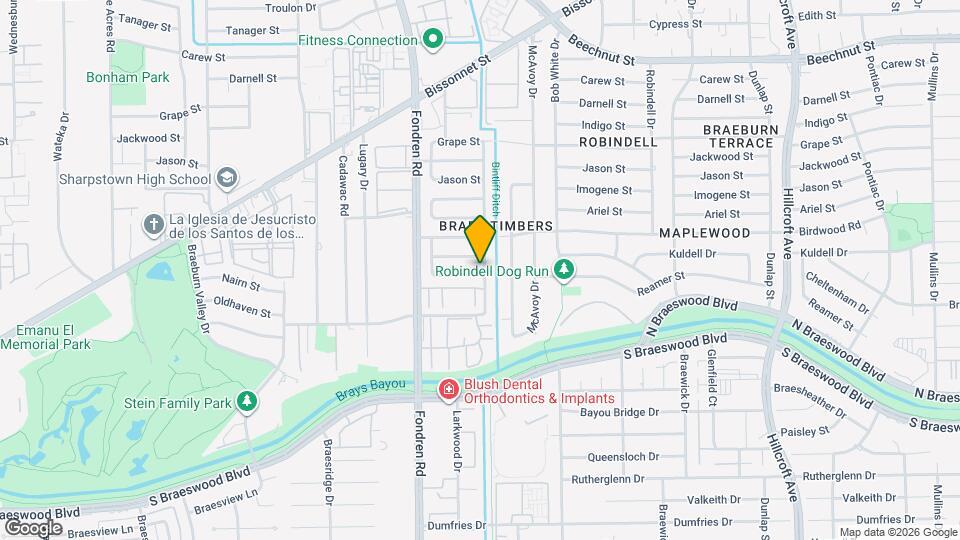 6510 Reamer St Map and Location Details