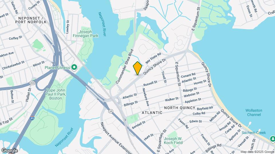 144 Quincy Shore Dr Map and Location Details