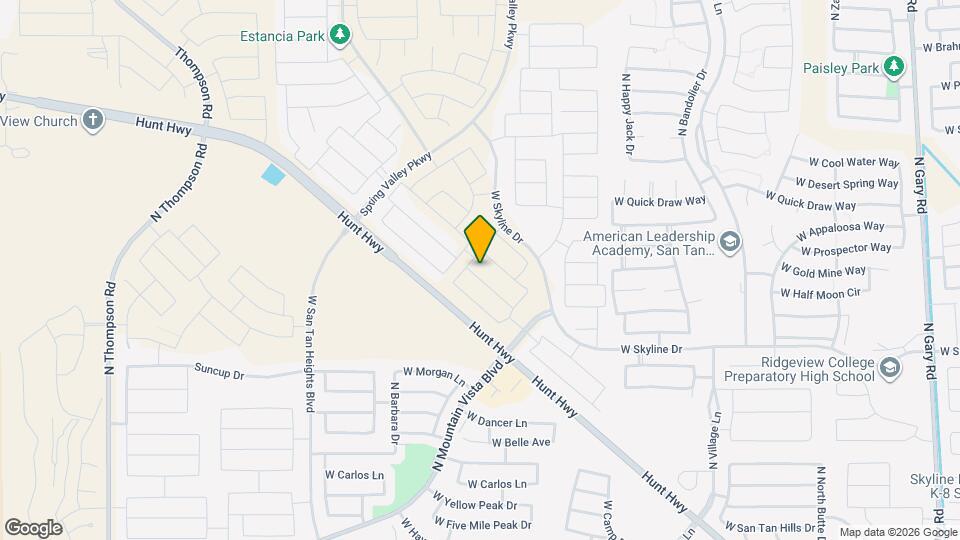 Calistoga at Promenade Map and Location Details