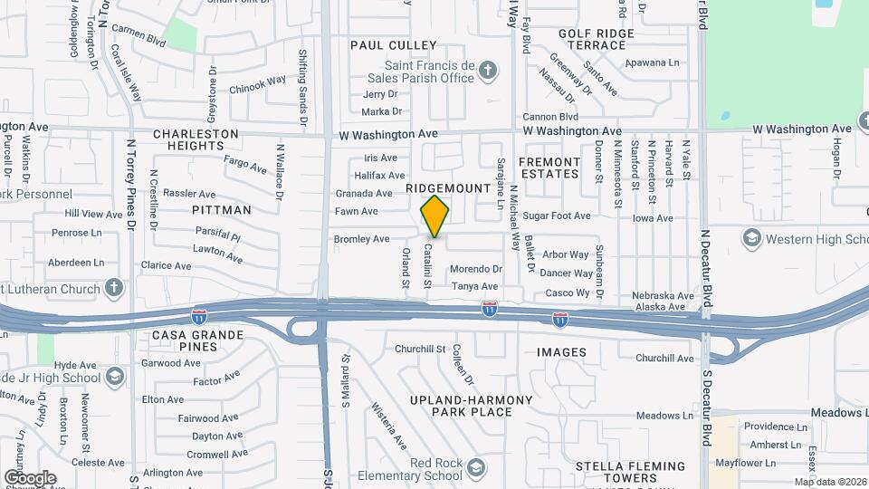 232 Catalini St Map and Location Details