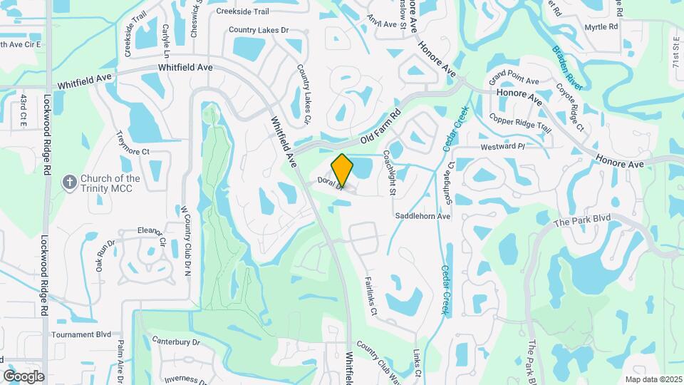 5728 Doral Dr Map and Location Details