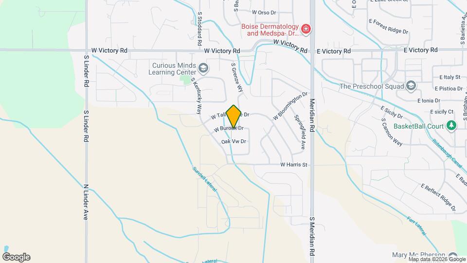 549 W Buroak Dr Map and Location Details