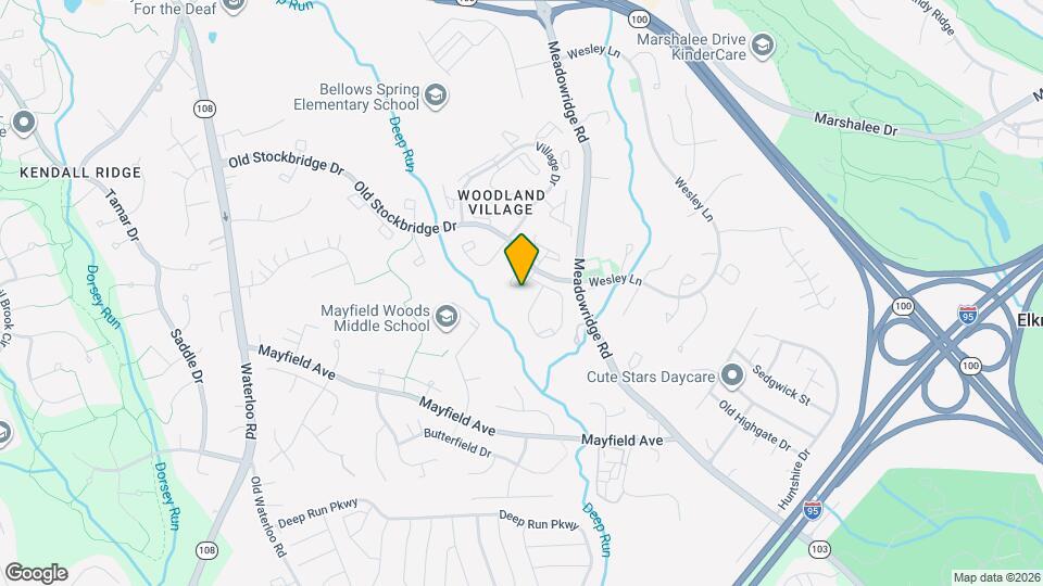 7646 Oldfield Ln Map and Location Details