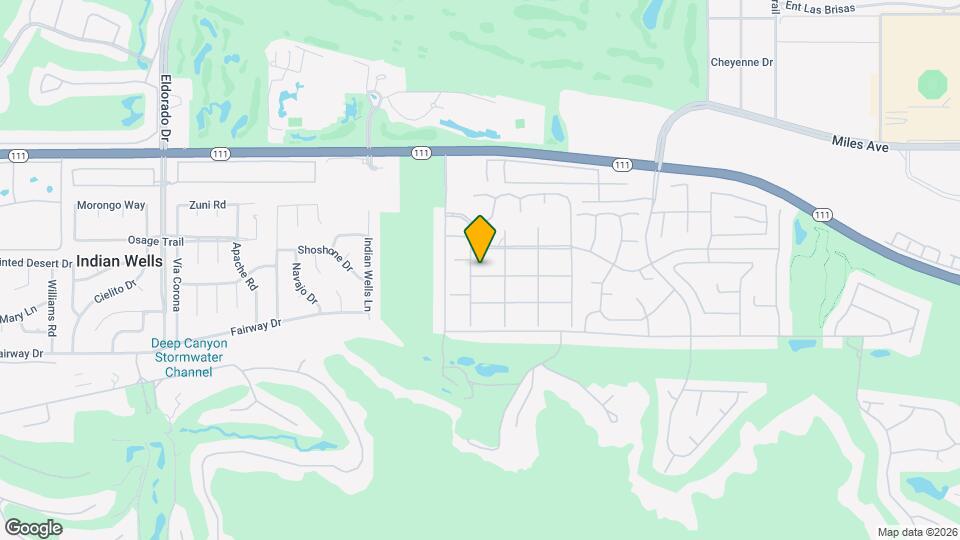 45690 Pawnee Rd Map and Location Details