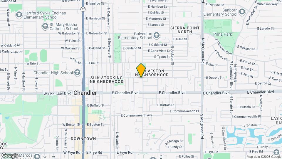 290 N Hamilton St Map and Location Details