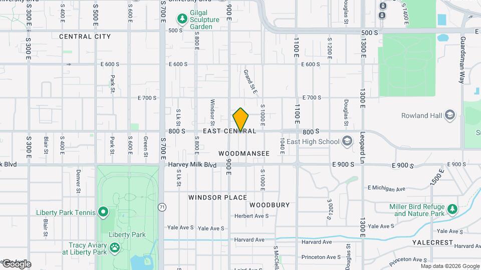 924 E 800 S Map and Location Details