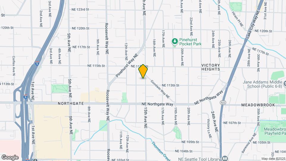 11311 15th Ave NE Map and Location Details