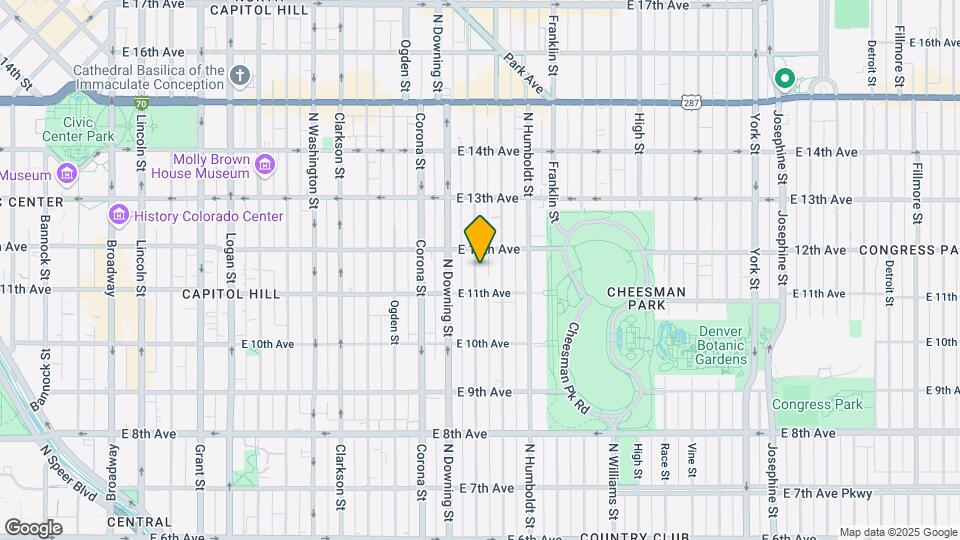 1140 Marion St Mapa y Detalles de la Ubicación