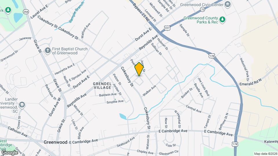 118 Williams Ave Map and Location Details