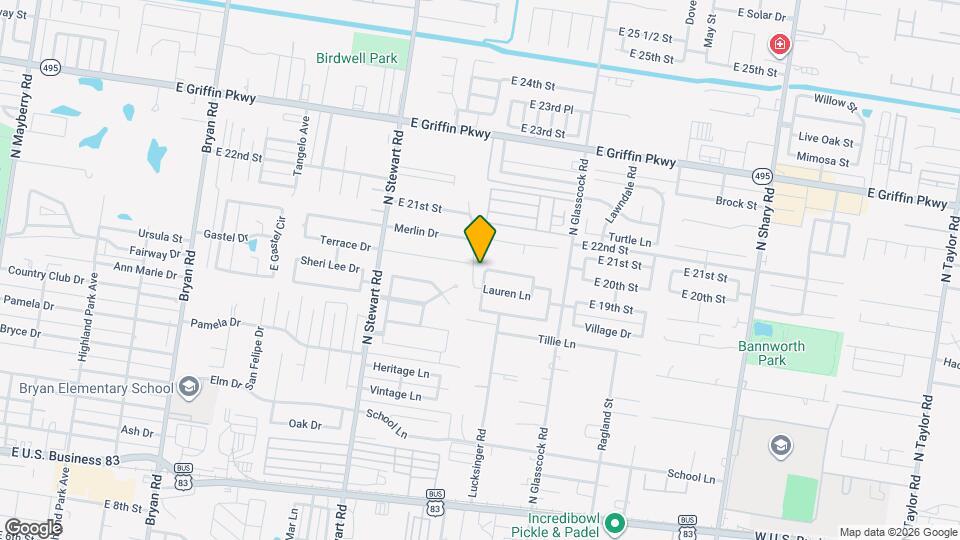 1709 Jonquil Ave Map and Location Details