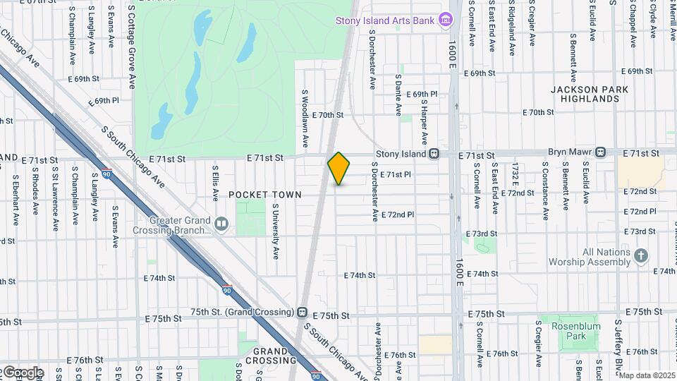 CHICAGO 4 PLEX Map and Location Details