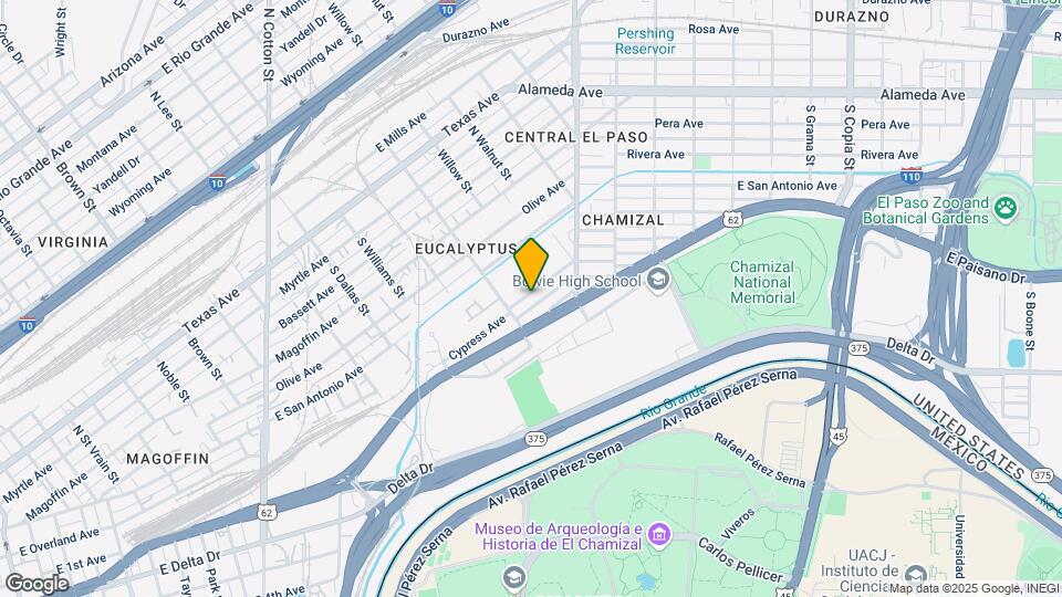 2022 Cypress Ave Map and Location Details