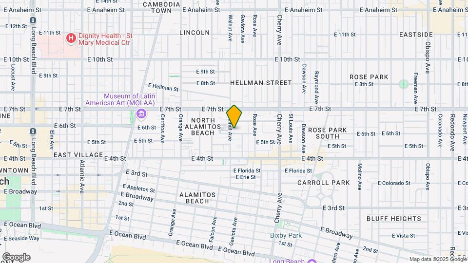 502 Walnut Ave Mapa y Detalles de la Ubicación