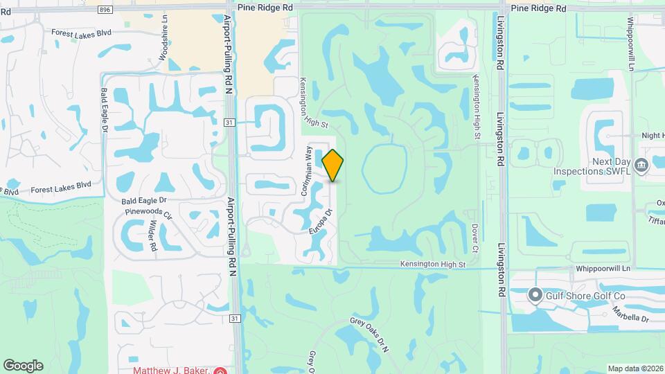 4806 Europa Dr Map and Location Details