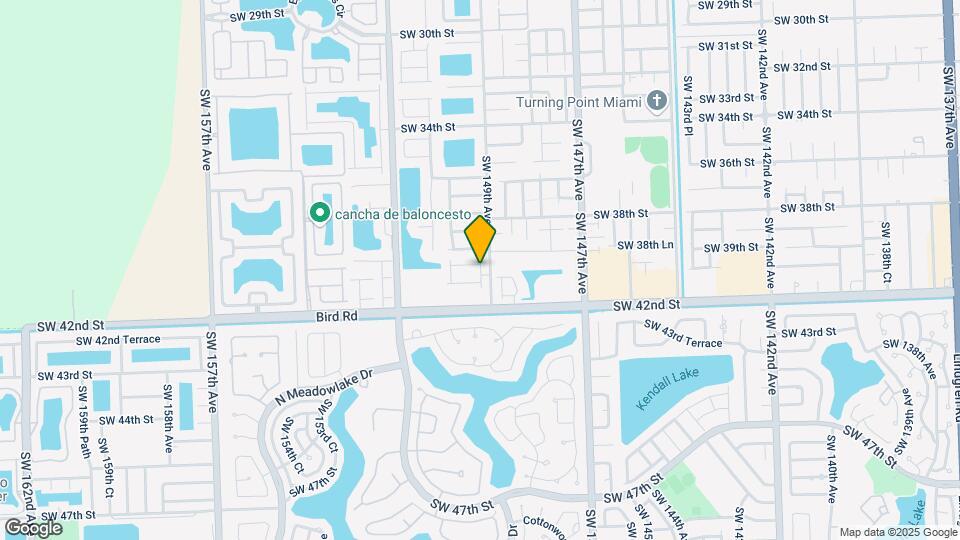 4025 SW 149th Ct Map and Location Details