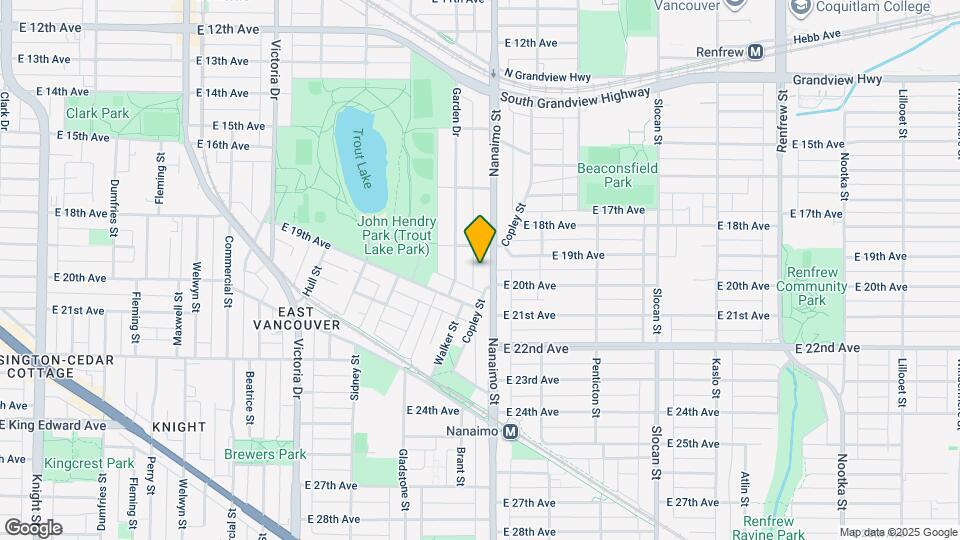 3445 Nanaimo St Map and Location Details