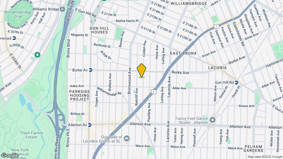 3025 Colden Ave Map and Location Details