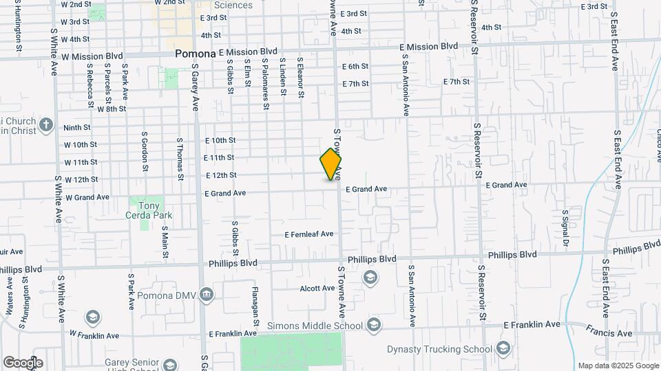 783 E Grand Ave Map and Location Details