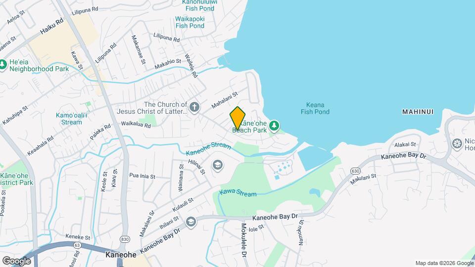 45-75-75 Waikalua Rd Map and Location Details