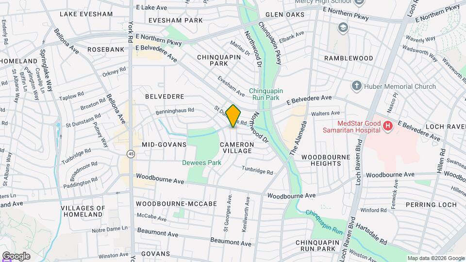 5634 Midwood Ave Map and Location Details
