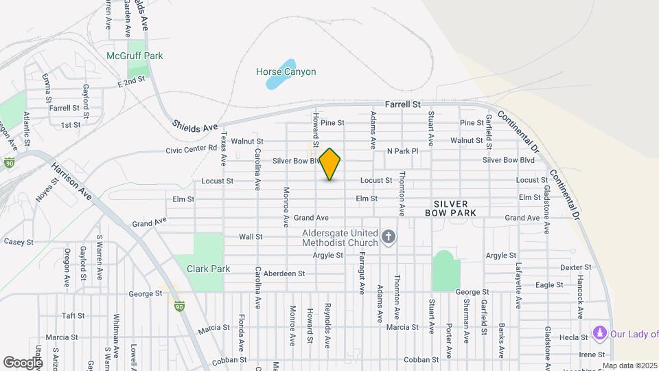 2214 Locust St Map and Location Details