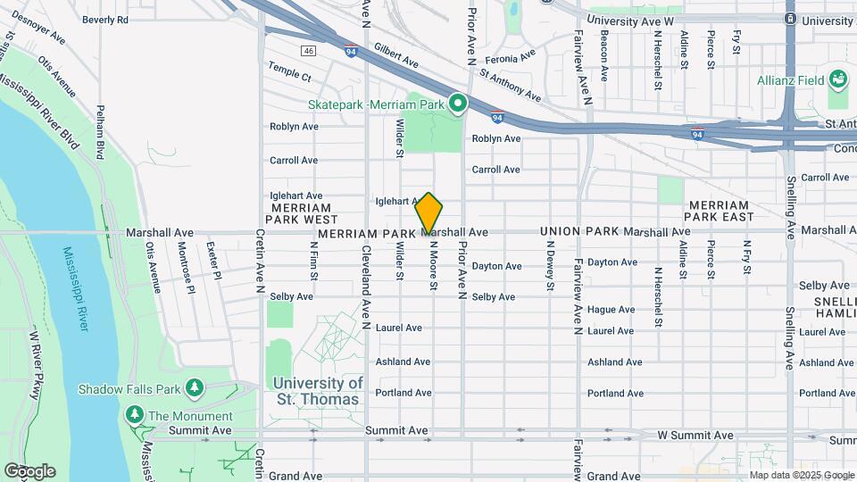 1984 Marshall Ave Map and Location Details