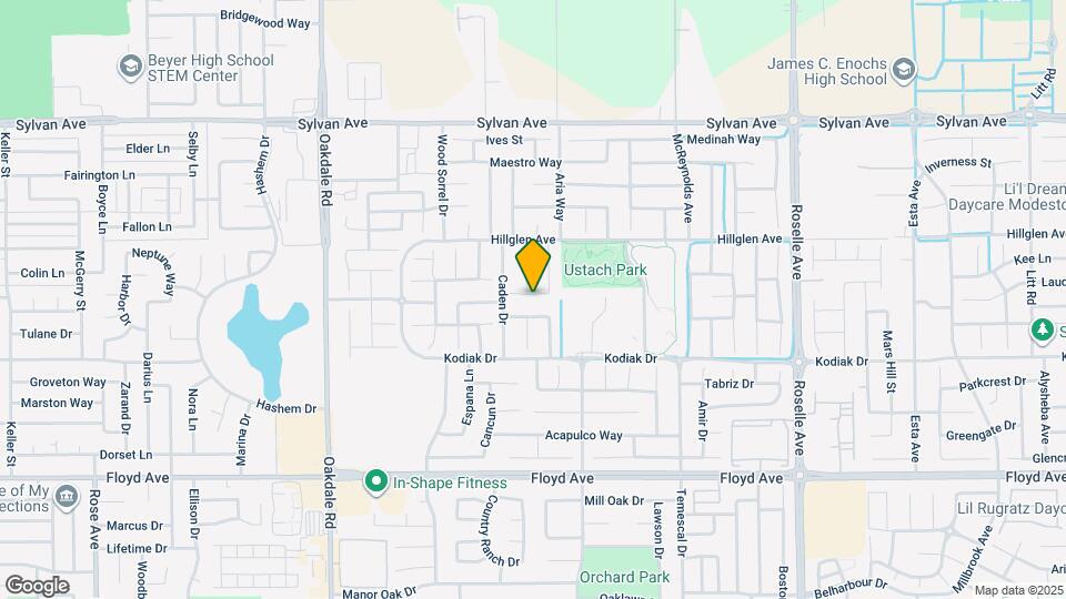 2520 Hillbrook Way Map and Location Details