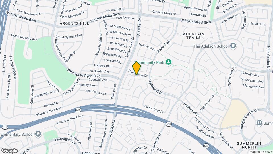 2056 Nightrider Dr Map and Location Details