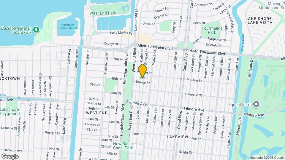 6850 Wuerpel St, Unit Lake View 2 Bed Map and Location Details