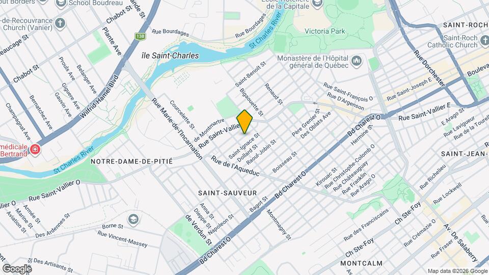 585 Sainte Map and Location Details