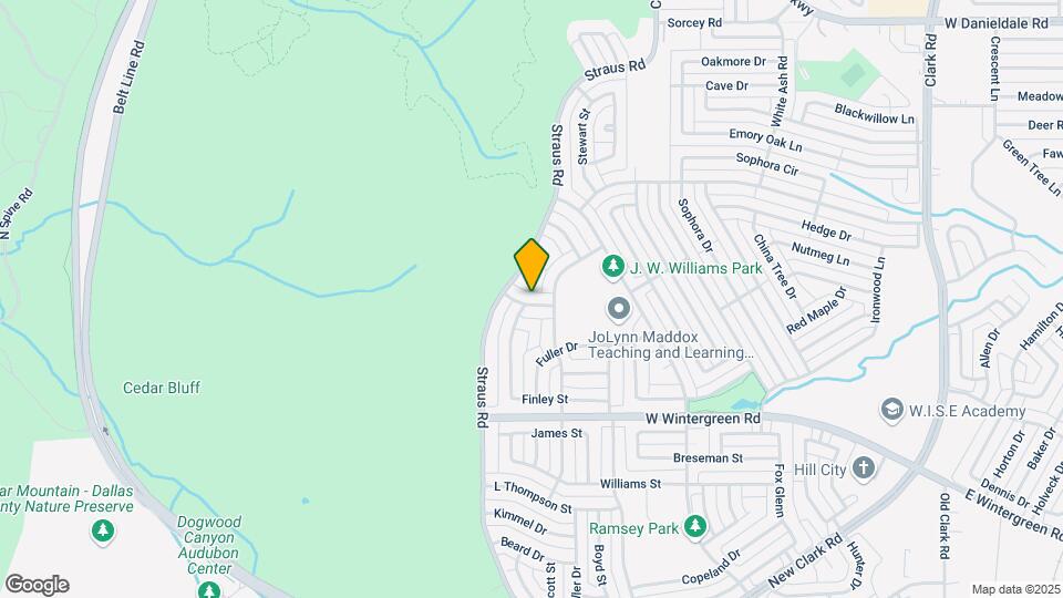 713 Crenshaw Dr Map and Location Details
