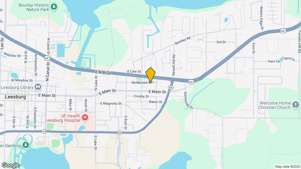 1119 McNamee St Map and Location Details