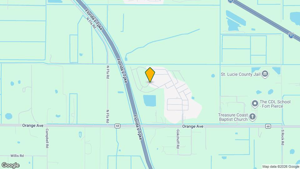9621 Rainwood Court Map and Location Details