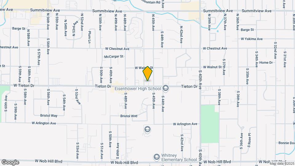 4505-4509 Tieton Dr Map and Location Details