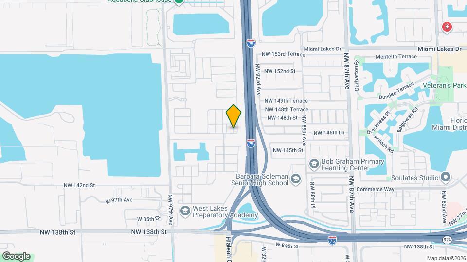 3434 W 33rd Ct Map and Location Details