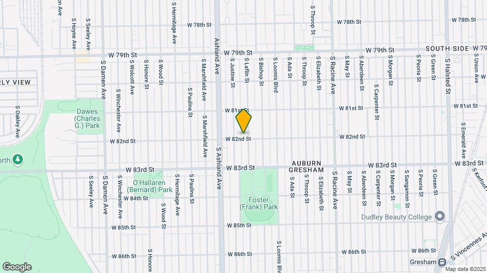 8156-8158 S Laflin St Mapa y Detalles de la Ubicación
