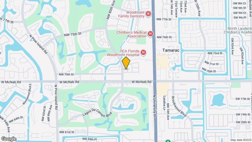 7007 NW 79th Ave Map and Location Details