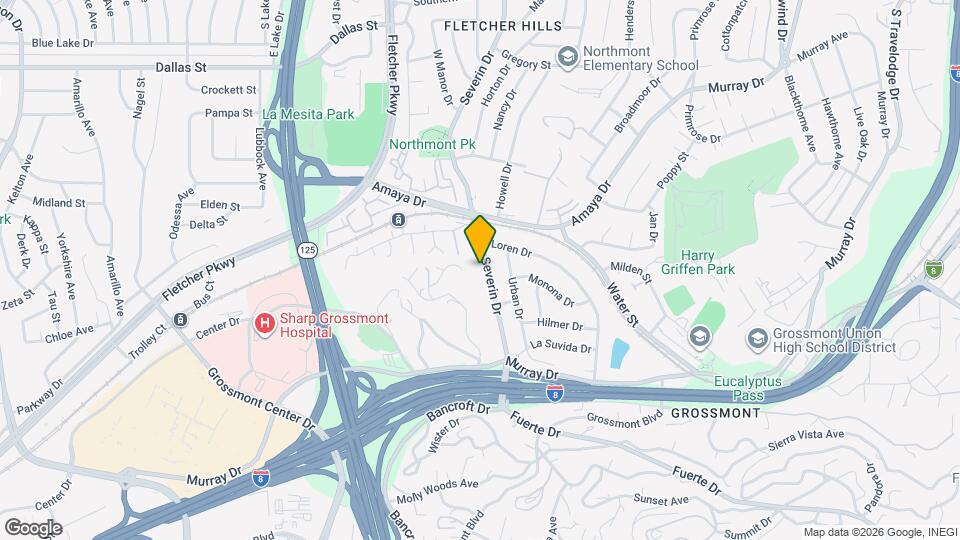 5790 Severin Dr Map and Location Details