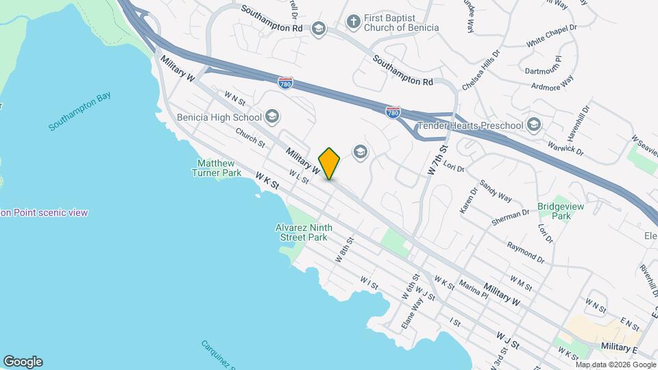 906 Military W Map and Location Details