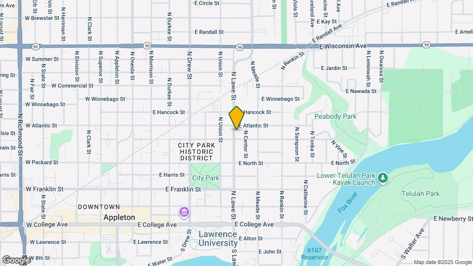 606 N Lawe St Map and Location Details