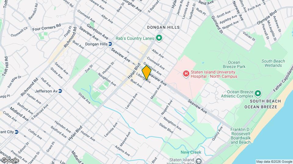 352 Liberty Ave Map and Location Details