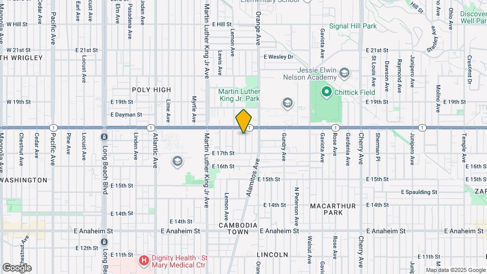 1759 Cerritos Ave Map and Location Details