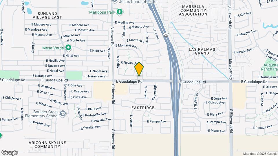 2753 S 85th Way Map and Location Details