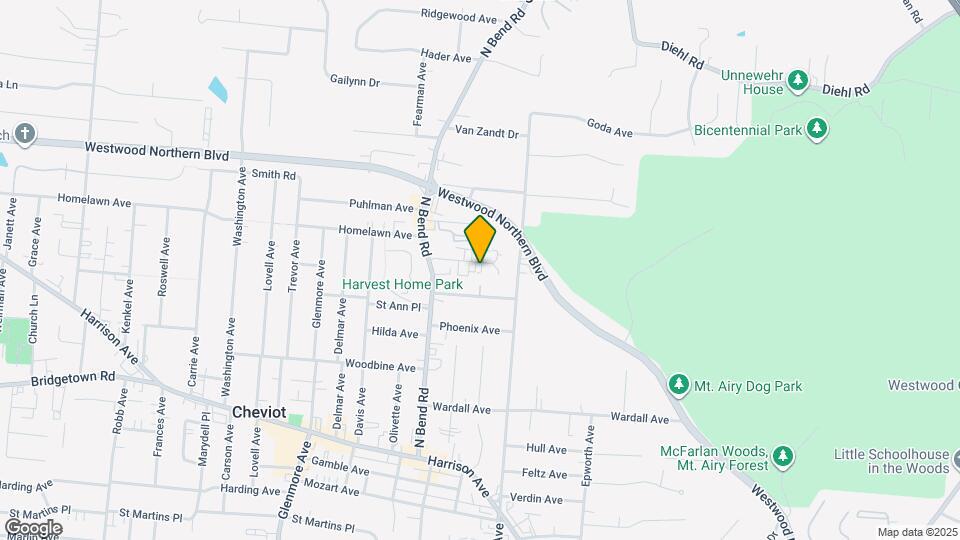 3313 Camvic Terrace Map and Location Details