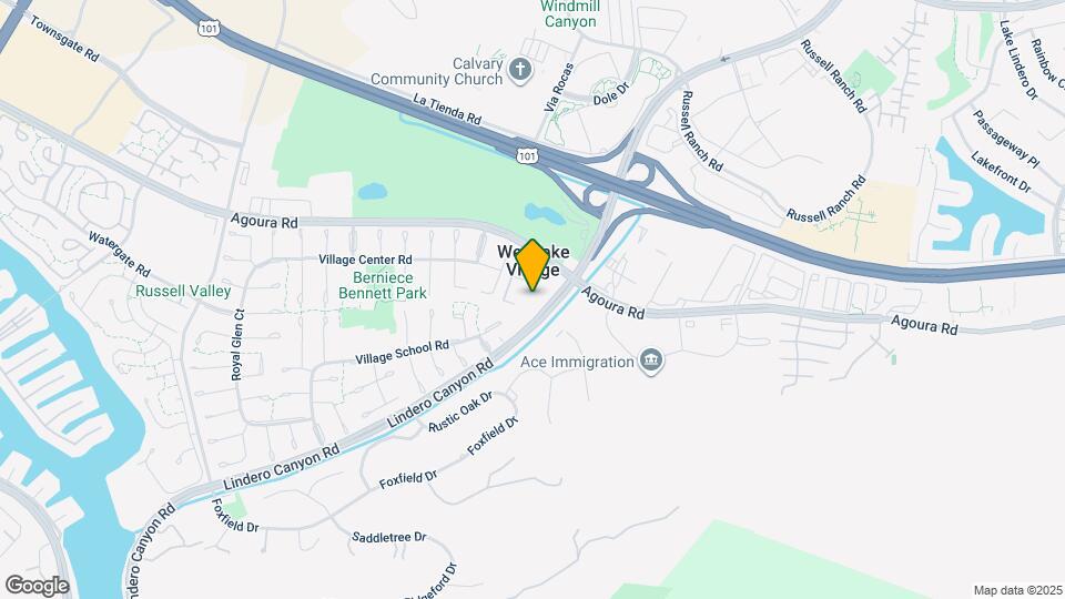 31555 Lindero Canyon Rd Mapa y Detalles de la Ubicación