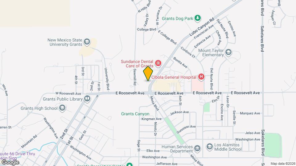 Casa Del Malpais Mapa y Detalles de la Ubicación