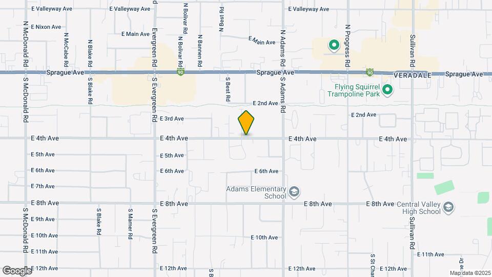 14516 E Alki Ave Mapa y Detalles de la Ubicación