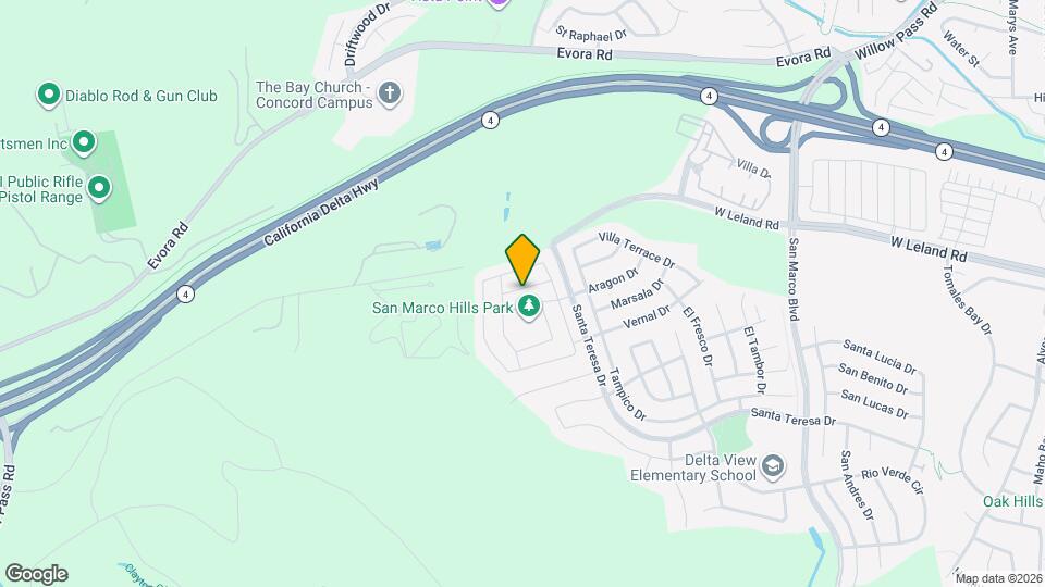 3224 La Paz Dr Map and Location Details