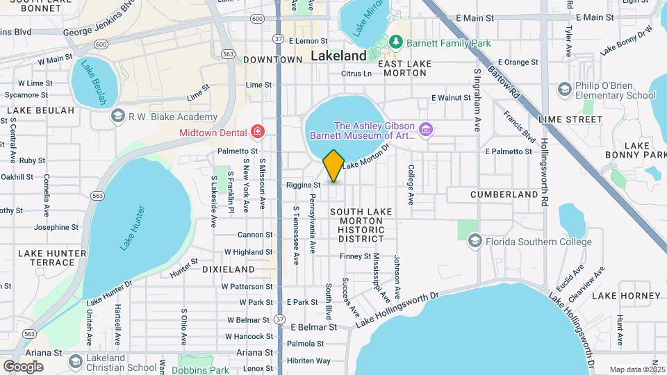 802 South Blvd-Unit -1 Map and Location Details
