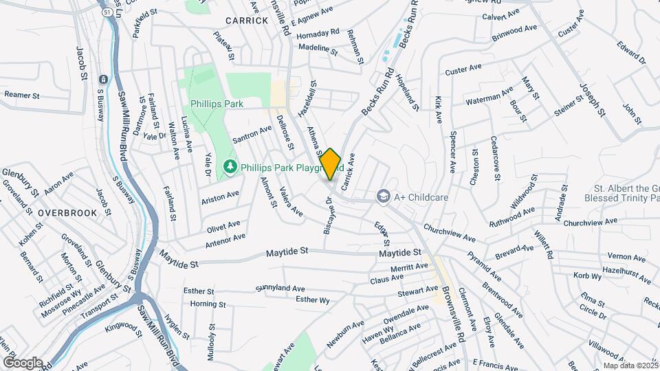 2351-2357 Brownsville Rd Mapa y Detalles de la Ubicación